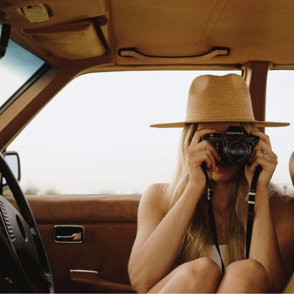 NWOT Old Navy S/M Woven Panama Hat - Picture 6 of 7